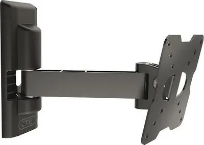 Produktbild von Meliconi FLATSTYLE ER 100, 63,5 cm (25"), 50 x 50 mm, 100 x 100 mm, -5 - 20°, -60 - 60°, Schwarz