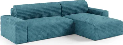 Produktbild von KEF Ecksofa Ohio – L-Form – 300x70x185 cm – Mit Schlaffunktion – Liegefläche 140x240 cm – Universell Rechtsseitig oder Linksseitig - Tillia 75
