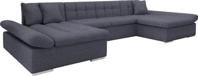 Produktbild von MIRJAN24 Ecksofa Alia mit Regulierbare Armlehnen, U-Form Schlafsofa vom Hersteller mit Zwei Bettkasten, Wohnlandschaft (Boss 12)