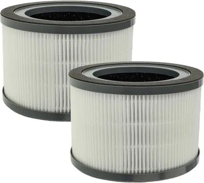 Produktbild von vhbw 2x Luftilter kompatibel mit Levoit Vista 200 Luftreiniger - Kombifilter Vorfilter + HEPA + Aktivkohle