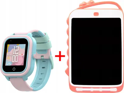 Image de Montre connectée pour enfants Bemi Linki 4G / LTE, GPS, capteurs, affichage de la température, couleur rose