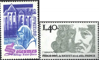 Produktbild von Briefmarken Frankreich 1980 Mi 2221,2223 (kompl.Ausg.) postfrisch Tourismus