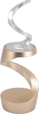 Produktbild von Desktop-Metall-Schwimmgyroskop, schwebende rotierende Dekoration aus Aluminiumlegierung, Gold- und Silberdrache