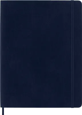 Immagine prodotto di Moleskine Sapphire Blue Quaderno a righe extra large morbido