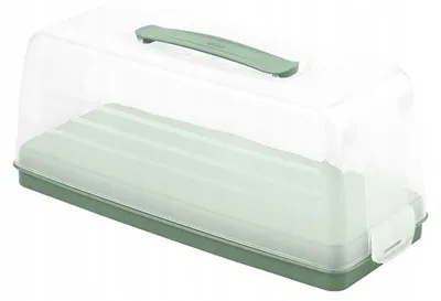 Produktbild von Curver Kuchenbehälter rechteckig mit Griff 35,5x15 cm