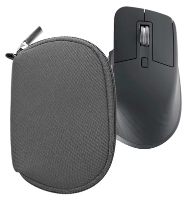 Produktbild von kwmobile Hülle für Logitech MX Master 3 / Master 3S / Master 2S Hülle - Mouse Case - Neopren Tasche - Schutzhülle für PC Maus - Transporttasche