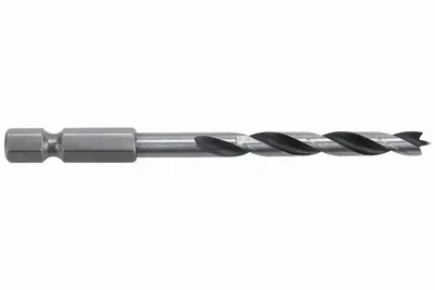 Produktbild von wolfcraft GmbH 1 Holzspiralbohrer, Bohrer, 6 mm, 90 mm, Holz, 5,5 cm, Chrom-Vanadium-Stahl (Cr-V)