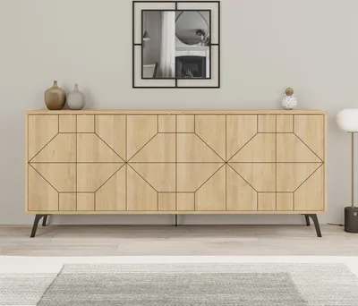 Obrázek produktu pro Skye Decor, Dune 183 - Dub, skříně do obývacího pokoje, dub, 184 x 77,4 x 35 cm