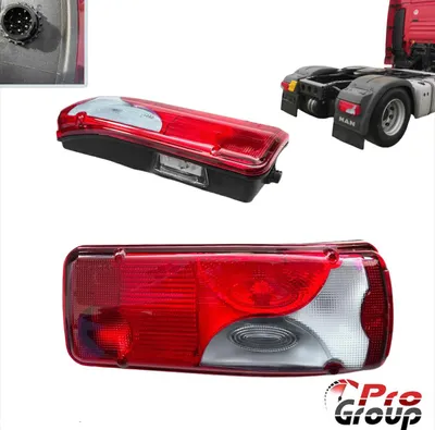 Immagine prodotto di 2 x luce posteriore combinata luce posteriore bianca per MAN TGA TGL TGM TGX dal 2005