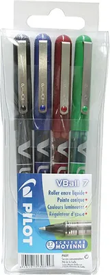 Obrázok produktu pre PILOT 307547 Pilot roller V Ball VB7, balenie po 4 ks, rôzne farby