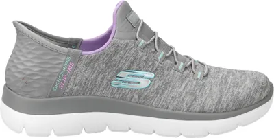 Produktbild von Skechers Slip-On Sneaker DAZZLING HAZE Damen Sneaker Textil Grau Größe: 36