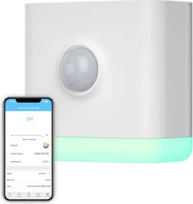 Produktbild von Thirdreality Multifunktion Nachtlicht (Typ C), Zigbee Repeater, 3-in-1 kombiniert Bewegungssensor, Beleuchtungssensor RGB Farblicht, 1-100%