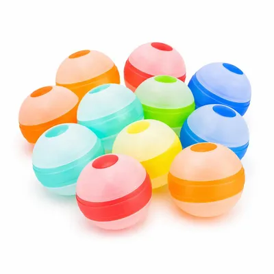 Produktbild von Wohlnest Wiederverwendbare Wasserbomben 10er Set aus Silikon | Schnell befüllbar | Für Kinder & Erwachsene | Garten, Pool, Strand & Sommerparty