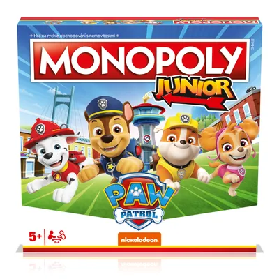 Obrázok produktu pre Stolová hra Monopoly Junior Tlapková patrola CZ