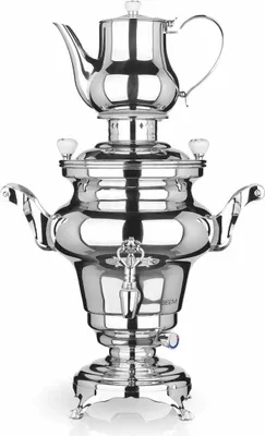 Produktbild von BEEM ODESSA + Samowar 3 l Edelstahl Türkischer Teekocher elektrisch 1800 W 1 l Edelstahl-Teekanne mit Sieb NEU: Dispenser mit Einhand-Bedienung