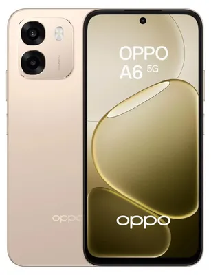 Zdjęcie produktu dla OPPO A6 5G, 17,1 cm (6.75"), 6 GB, 256 GB, 50 MP, Android 15, Złoto