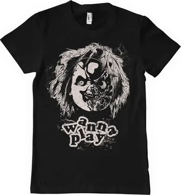 Produktbild von Chucky - Wanna Play T-Shirt - Black - Medium