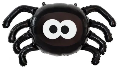 Productafbeelding van Foliënb Ballon, Schattige Spin, 89x47 cm - Godan