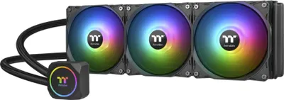Zdjęcie produktu dla Thermaltake TH360 ARGB Sync Snow Edition, Chłodnica cieczy all-in-one, 12 cm, 1500 RPM, Biały