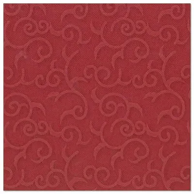Produktbild von Servietten "ROYAL Collection" 1/4-Falz 40 cm x 40 cm bordeaux "Casali"