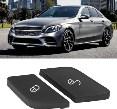 Imagen del producto de Botón de bloqueo/desbloqueo de la puerta del conductor, diseño claro, repuesto para Mercedes-Benz Clase C W205