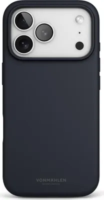 Zdjęcie produktu dla Vonmaehlen – silikonowe etui MagSafe do iPhone'a 17 Pro Max (granatowe)