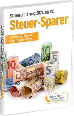 Produktbild von Steuer-Sparer 2025 für das Steuerjahr 2024 - Code in a Box