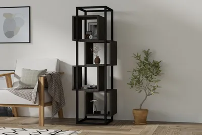 Produktbild von Skye Decor, Rabant - Anthracite, Bücherregale, Anthrazit, 44 x 140 x 29 cm