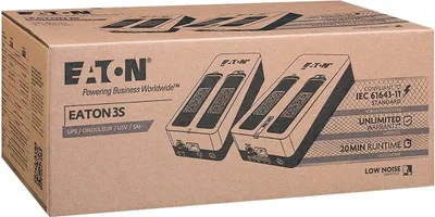 Zdjęcie produktu dla Eaton 3S700I, Czuwanie (Offline), 0,7 kVA, 420 W, 161 V, 284 V, 50/60 Hz