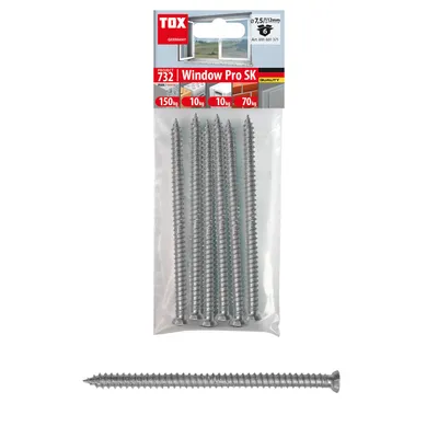 Produktbild von TOX Fensterrahmenschraube Window Pro SK 7,5x182 mm / innen
