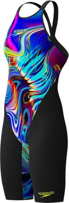 Produktbild von Speedo Fastskin Lzr Pure Valor 2.0 Openback Badeanzug Schwarz UK 25 Damen Schwarz UK 25