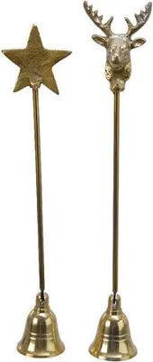 Produktbild von Kerzenlöscher L 26 cm gold
