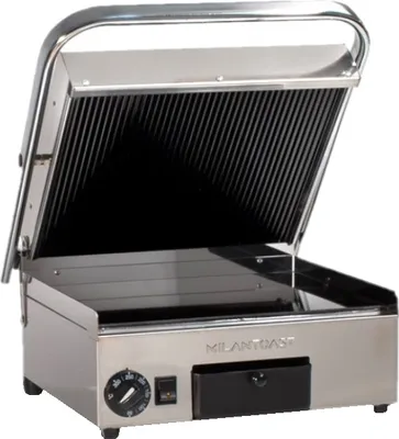 Produktbild von MILANTOAST-Mittlere glatte gerippte Glaskeramikplatte 220-240 V 1,99 kW