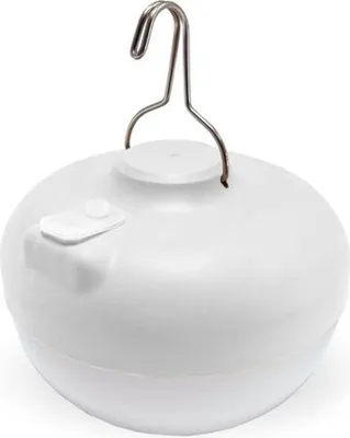 Produktbild von LED Leuchtmittel Solar + USB tragbar Akku Haken Magnet Ø 11 cm 2700 K dimmbar Fernbedienung Außenlampe Campingleuchte