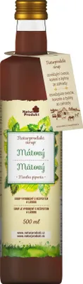 Obrázek produktu pro Naturprodukt sirup Mátový 500 ml