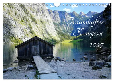 Produktbild von Traumhafter Königssee (Wandkalender 2027 DIN A4 quer), CALVENDO Monatskalender
