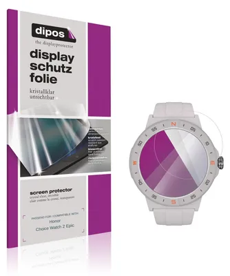 Immagine prodotto di 6x Pellicola Protettiva per Honor Choice Watch 2 Epic Protezione Schermo Claro Display dipos