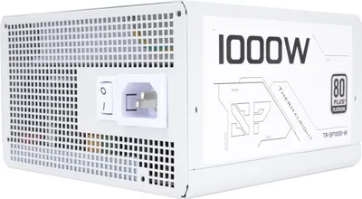 Immagine prodotto di Sursa Thermalright "TR-SP1000W", 1000W, certificare 80 Plus Platinum, modulare, LLC, DC to DC, ventola 120mm, alb