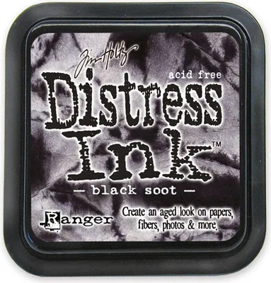 Image de RANGER Tim Holtz Tampon encreur de détresse, suie noire