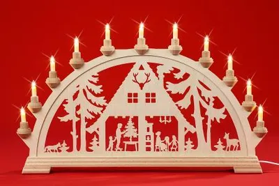 Produktbild von Taulin Lichterbogen Waldhaus - ohne Vorbel.