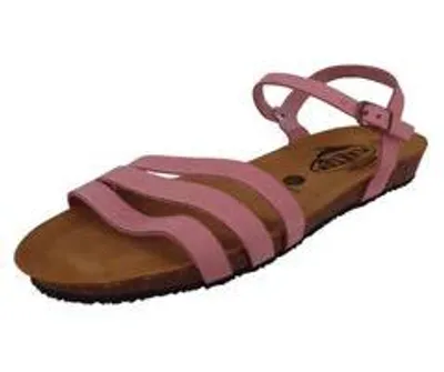 Obrázek produktu pro Plakton Dámské pohodlné sandály Fran Alou 405080 405080 Nobuck růžové