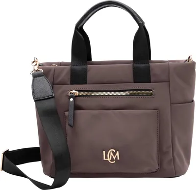 Produktbild von L.CREDI Handtasche Umhängetasche Phelina Hand Bag Dark Taupe dunkelbraun
