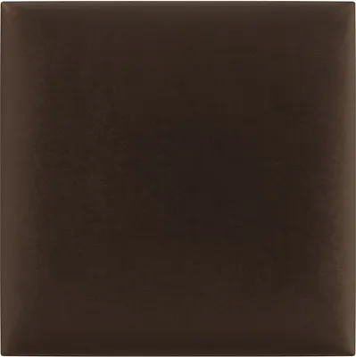 Produktbild von STEGU Quadrat Polsterpaneel Wandkissen Wandpolster Kopfteil Braun 30x30 cm