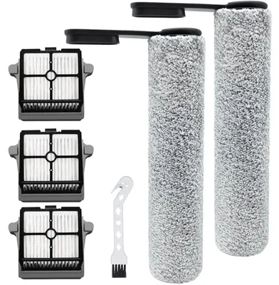 Ersatz-Bürstenrolle + Filter für Tineco Floor One S6, 6-teilig