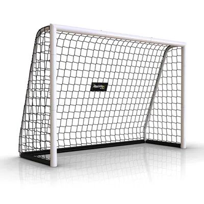 Produktbild von Racetex Fussballtore für Garten Kinder und Erwachsene [ENORM ROBUST] - Fußballtor Kinder mit stabiler Stahlrahmen Front - Fußballtore Stahl 240cm
