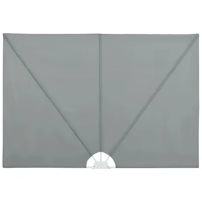 Immagine prodotto di vidaXL Scaffale laterale pieghevole grigio 300×200 cm