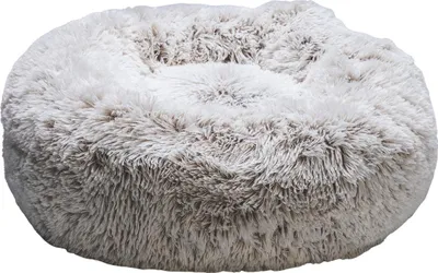 Produktbild von Beeztees Hundebett Ortho Siba aus Plüsch beige, Maße: 70 x 70 x 25 cm