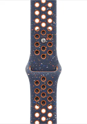 Image de Apple MYLA3ZM/A accessoire intelligent à porter sur soi Bande Bleu, Orange Fluoroélastomère