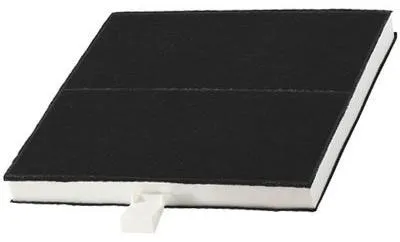 Aktivkohlefilter rechteckig 22,5 x 22 x 2 cm für Dunstabzugshauben, 1 Stück