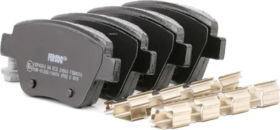 Produktbild von FERODO Bremsbeläge Satz Hinten für VW GOLF VI (5K1) FDB4316